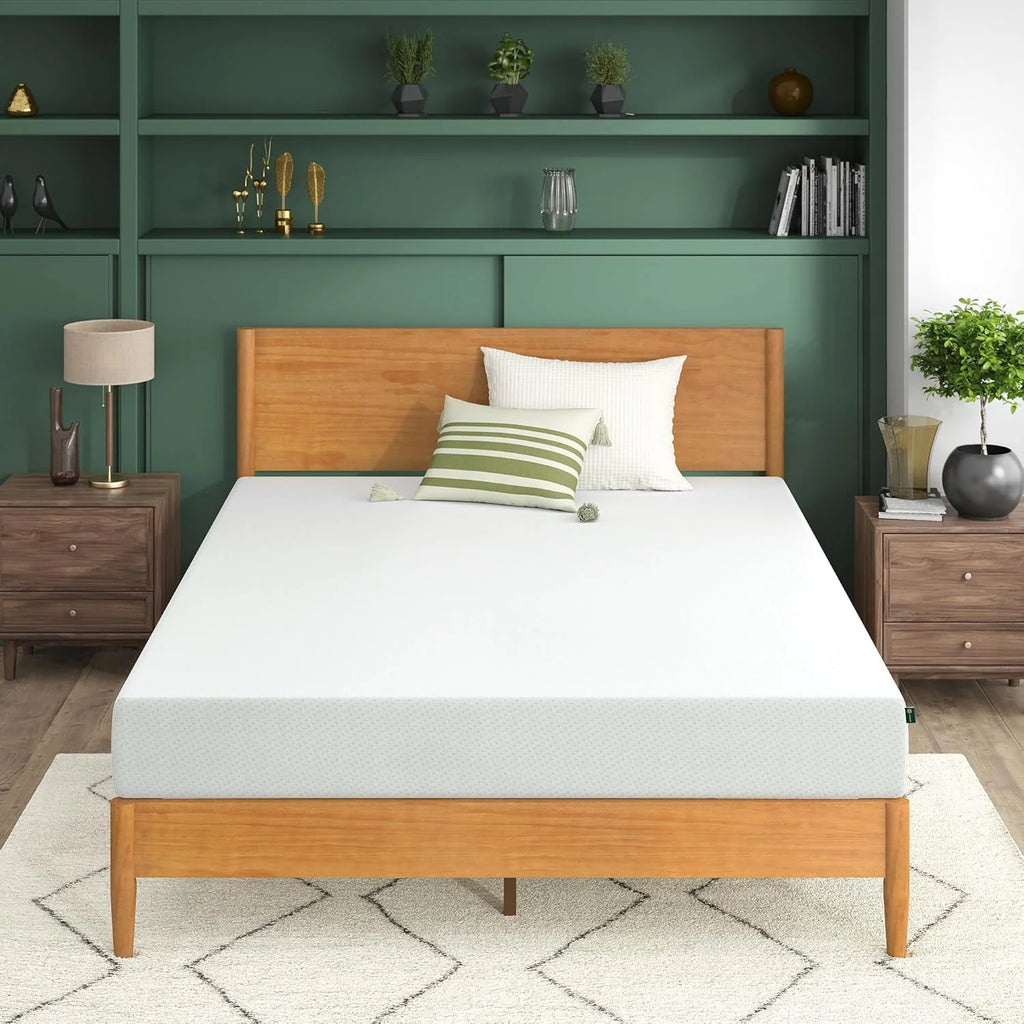 Zinus Lumbar+ Premium 14 Inch Memory Foam Mattress, Lumbar Support, Targeted Pressure Relief, Cooling Gel and Green Tea, Cool-to-The-Touch Cover, Medium Firm Feel, CertiPUR US Certified, King