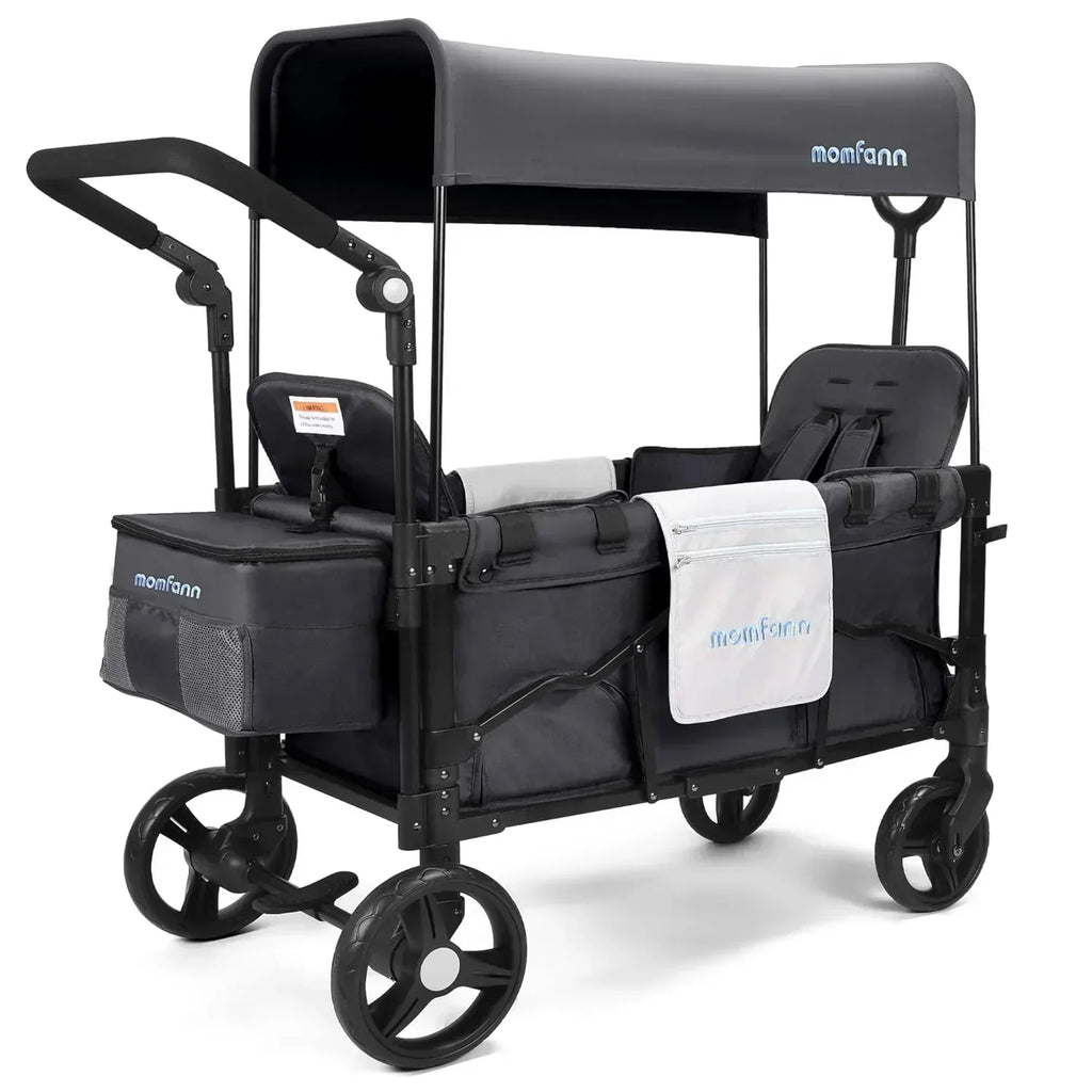 Stroller Wagon for Kids Wagon Stroller Toddlers 2 Seaters All-Terrain Baby Wagon Outdoor