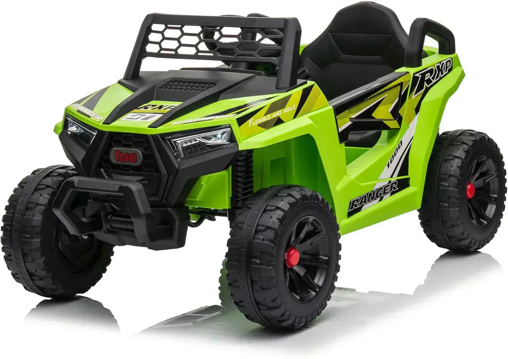 TOBBI 12V Kids Ride on Car Electric Off-Road UTV Truck with Diverse Functions Double Open Doors