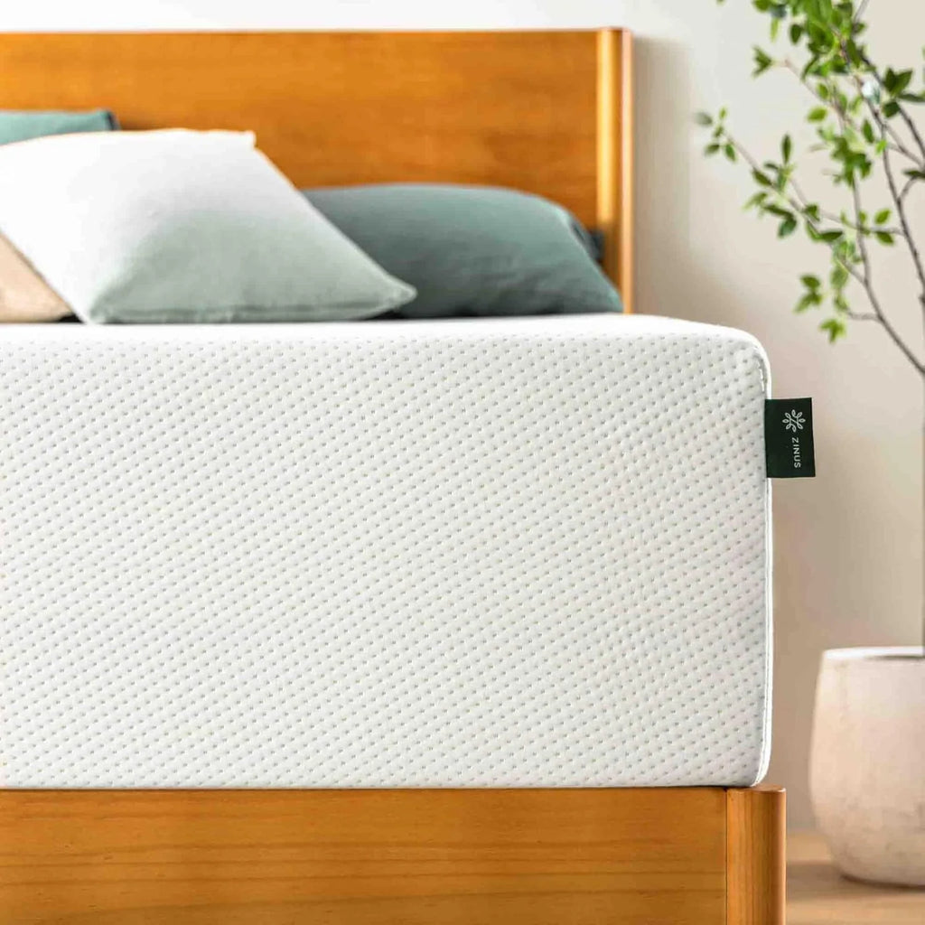 Zinus Lumbar+ Premium 14 Inch Memory Foam Mattress, Lumbar Support, Targeted Pressure Relief, Cooling Gel and Green Tea, Cool-to-The-Touch Cover, Medium Firm Feel, CertiPUR US Certified, King